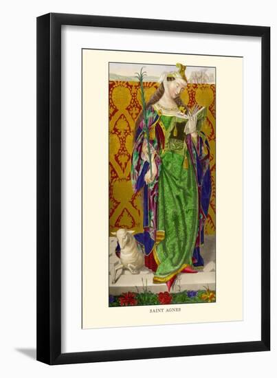 Saint Agnes-H. Shaw-Framed Art Print