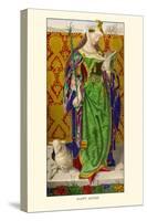 Saint Agnes-H. Shaw-Stretched Canvas