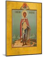 Saint Alexander Nevsky, 19th Century-Osip Semionovich Chirikov-Mounted Giclee Print