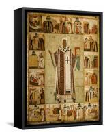 Saint Alexius-Dionysius-Framed Stretched Canvas