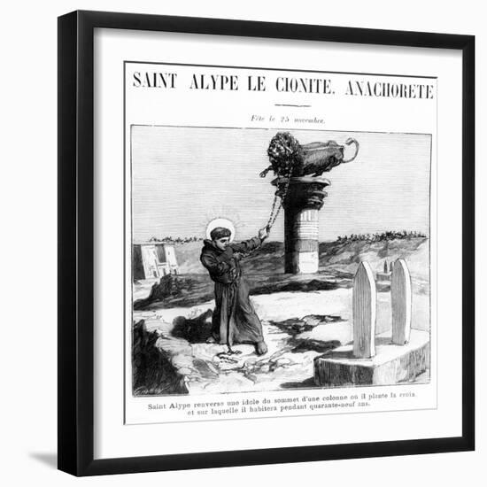 Saint Alypius the Stylite, C.1900-null-Framed Giclee Print