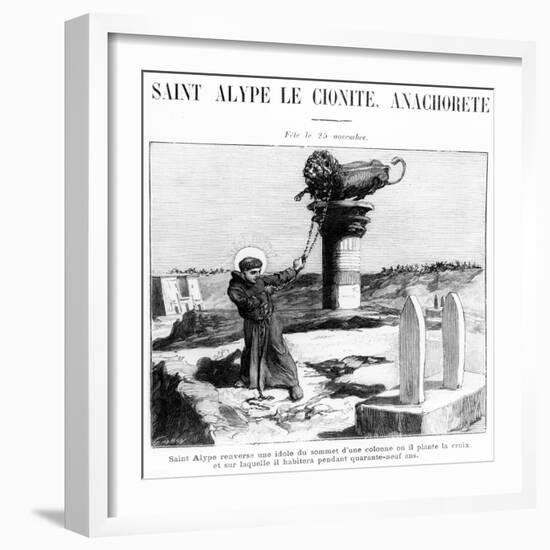 Saint Alypius the Stylite, C.1900-null-Framed Giclee Print