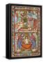 Saint Amand at the Court of Dagobert-null-Framed Stretched Canvas