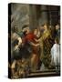 Saint Ambrose and Emperor Theodosius-Sir Anthony Van Dyck-Stretched Canvas