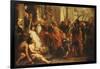 Saint Ambrose, Bishop of Milan, Refusing Emperor Theodosius Admission to Milan Cathedral-Theodor Boeyermans-Framed Giclee Print