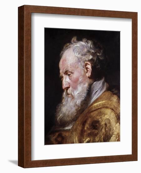 Saint Ambrose-Peter Paul Rubens-Framed Giclee Print