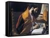 Saint Ambrose-Rutilio Manetti-Framed Stretched Canvas
