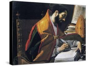 Saint Ambrose-Rutilio Manetti-Stretched Canvas