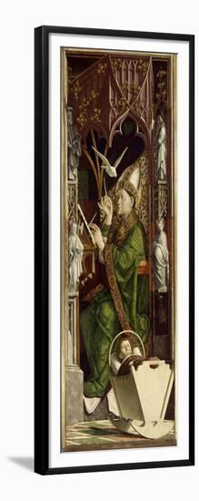 Saint Ambrosius-Michael Pacher-Framed Giclee Print