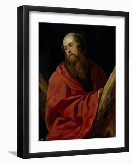 Saint Andrew, 1610-1612-Peter Paul Rubens-Framed Giclee Print