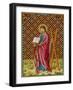 Saint Andrew Apostle Martyr Saint Depicted with His Cross-null-Framed Photographic Print