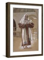 Saint Andrew for 'The Life of Christ', C.1886-94 (W/C and Gouache on Paperboard)-James Jacques Joseph Tissot-Framed Giclee Print