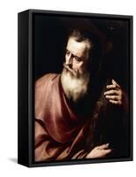 Saint Andrew-Jusepe de Ribera-Framed Stretched Canvas