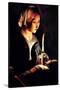 Saint Anna with the Christ Child by La Tour-Georges de La Tour-Stretched Canvas