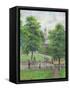 Saint Anne's Church, Kew, London. 1892-Camille Pissarro-Framed Stretched Canvas