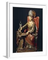 Saint Anne Teaching the Virgin, from Minas Gerais-null-Framed Giclee Print