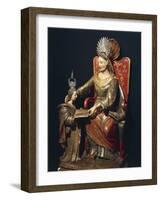 Saint Anne Teaching the Virgin, from Minas Gerais-null-Framed Giclee Print