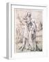 Saint Anne with Child and Virgin Mary, C1500-Albrecht Durer-Framed Giclee Print