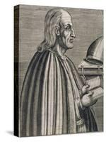 Saint Anselm Scholastic Philosopher-Andre Thevet-Stretched Canvas
