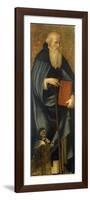 Saint Anthony Abbot or Anthony Great and Client Francesco Caracciolo-Andrea Sabatini-Framed Giclee Print