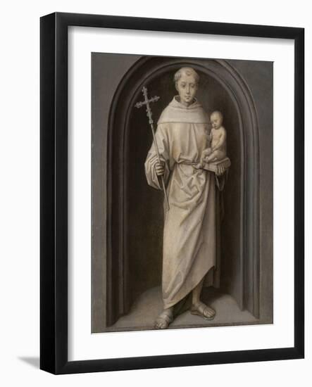 Saint Anthony of Padua, 1485-90-Hans Memling-Framed Giclee Print