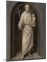 Saint Anthony of Padua, 1485-90-Hans Memling-Mounted Giclee Print