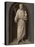 Saint Anthony of Padua, 1485-90-Hans Memling-Stretched Canvas