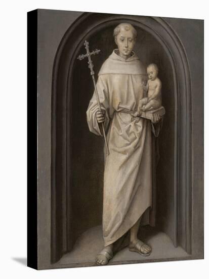 Saint Anthony of Padua, 1485-90-Hans Memling-Stretched Canvas