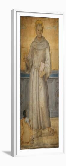 Saint Anthony of Padua and a Devotee-Pietro Perugino-Framed Giclee Print