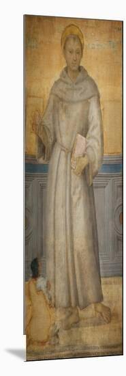 Saint Anthony of Padua and a Devotee-Pietro Perugino-Mounted Giclee Print