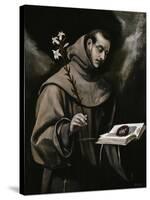 Saint Anthony of Padua, Ca. 1580-El Greco-Stretched Canvas