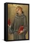 Saint Anthony of Padua-Sano di Pietro-Framed Stretched Canvas