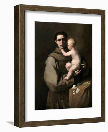 Saint Anthony of Padua-Luca Giordano-Framed Giclee Print