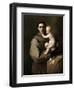 Saint Anthony of Padua-Luca Giordano-Framed Giclee Print