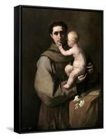 Saint Anthony of Padua-Luca Giordano-Framed Stretched Canvas
