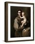 Saint Anthony of Padua-Luca Giordano-Framed Giclee Print