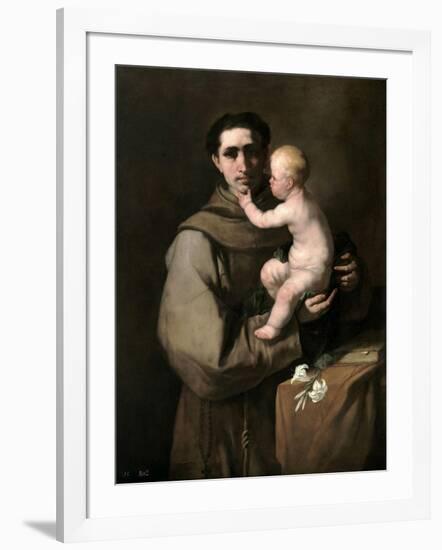 Saint Anthony of Padua-Luca Giordano-Framed Giclee Print