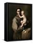 Saint Anthony of Padua-Luca Giordano-Framed Stretched Canvas