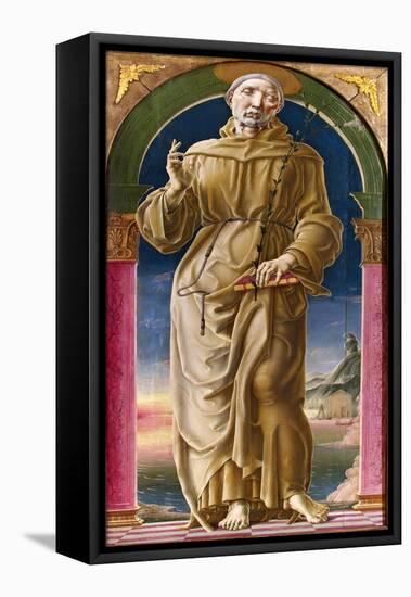 Saint Anthony of Padua-Cosimo Tura-Framed Stretched Canvas