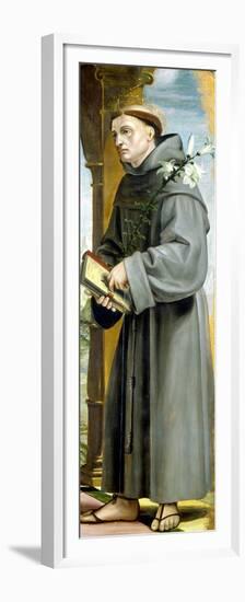 Saint Anthony of Padua-Bernardo Zenale-Framed Premium Giclee Print