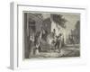 Saint Anthony's Day in Rome, Exhibition of the British Institution-George Housman Thomas-Framed Giclee Print