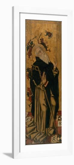 Saint Anthony the Abbot Tormented by Demons-Joan Desí-Framed Premium Giclee Print