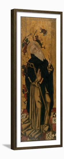 Saint Anthony the Abbot Tormented by Demons-Joan Desí-Framed Premium Giclee Print