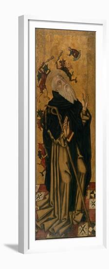 Saint Anthony the Abbot Tormented by Demons-Joan Desí-Framed Premium Giclee Print