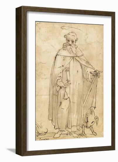 Saint Antoine-Luca Cambiaso-Framed Giclee Print