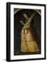 Saint Apollonia, 17th century-Francisco de Zurbarán-Framed Giclee Print