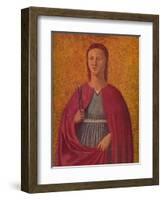 'Saint Apollonia', c1455-1460-Piero Della Francesca-Framed Giclee Print