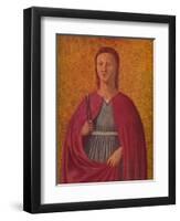 'Saint Apollonia', c1455-1460-Piero Della Francesca-Framed Giclee Print