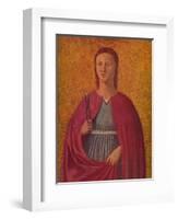 'Saint Apollonia', c1455-1460-Piero Della Francesca-Framed Giclee Print