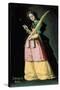 Saint Apolonia, 1636, Spanish School-Francisco de Zurbaran-Stretched Canvas